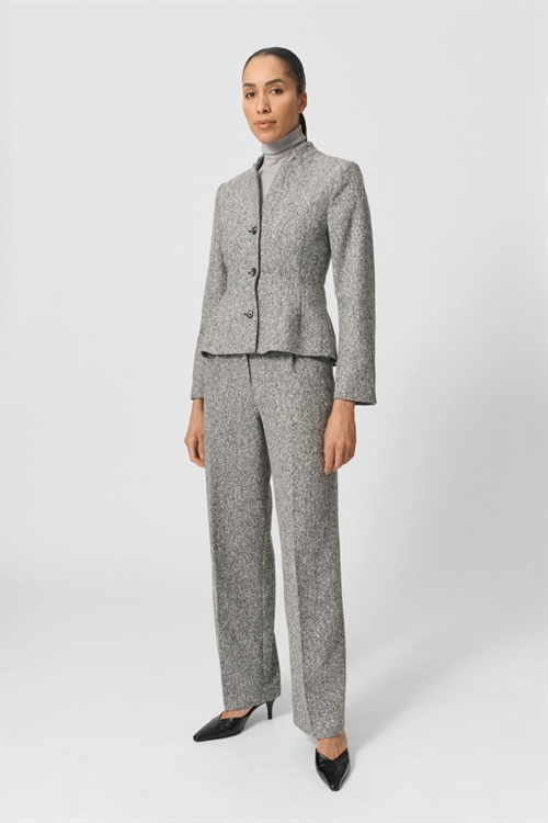 LOVECHILD GABRIELA BLAZER BLACK AND WHITE HERRINGBONE